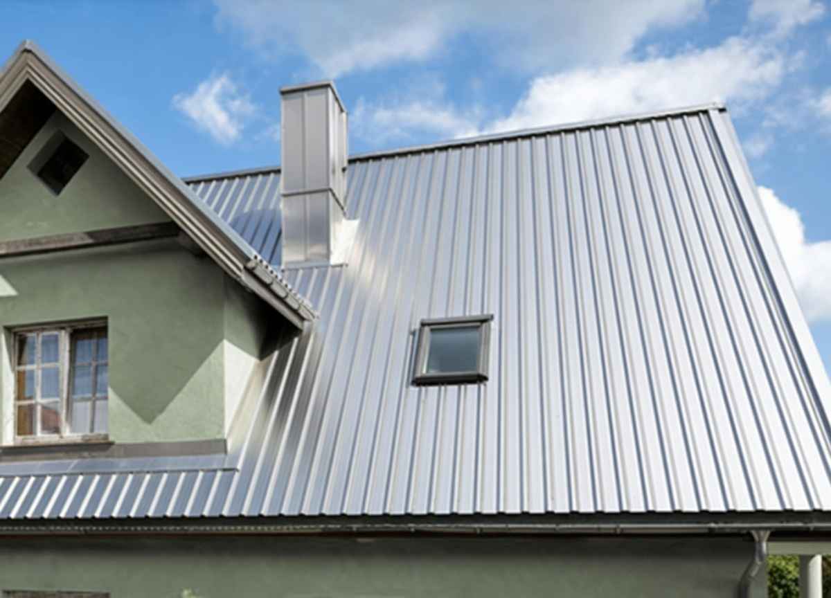 Монтаж профлиста из нержавеющей стали